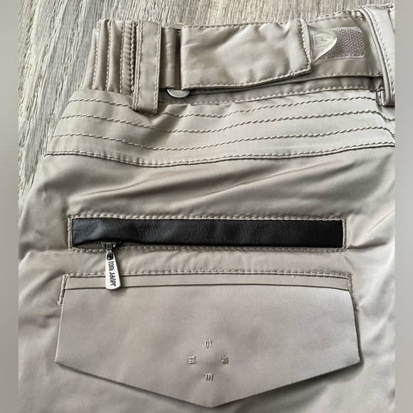 Toni Sailor Sport Size 38 Beige Weatherproof Ski Pants - Picture 6 of 15